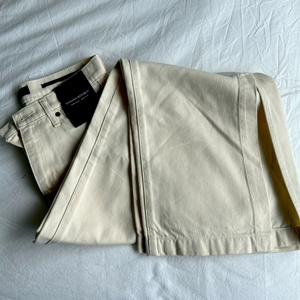 Banana Republic Wide Leg Jeans